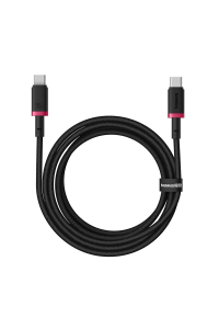 Obrázok pre Baseus Dura Kabel pro rychlé nabíjení z typu C na typ C 100 W 2 m černý, Červená