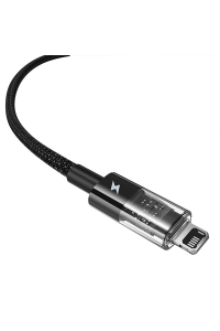 Obrázok pre Baseus Gem Rychlonabíjecí kabel USB na IP 2,4A 2 m černý