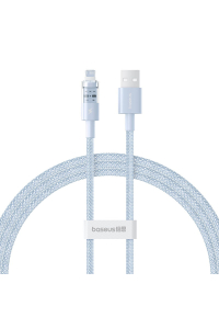 Obrázok pre Baseus Gem Rychlonabíjecí kabel USB na IP 2,4A 1 m Modrá