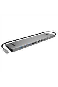 ICY BOX IB-DK2106a-CPD Kabel USB 3.2 Gen 1 (3.1 Gen 1) Type-C Antracit, Černá Obrázok pre ICY BOX IB-DK2106a-CPD Kabel USB 3.2 Gen 1 (3.1 Gen 1) Type-C Antracit, Černá