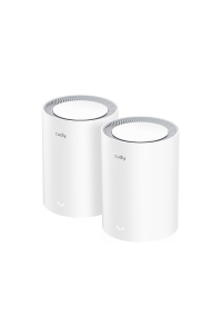 Obrázok pre Cudy M3000 2-PACK Systém mesh Wi-Fi Dvoupásmový (2,4 GHz / 5 GHz) Wi-Fi 6 (802.11ax) Šedá, Bílá 1 Vnitřní