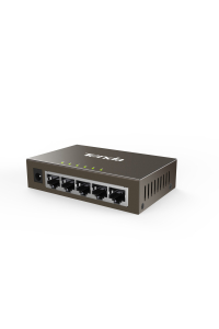 Tenda TEG1005D síťový přepínač Nespravované Gigabit Ethernet (10/100/1000) Šedá Obrázok pre Tenda TEG1005D síťový přepínač Nespravované Gigabit Ethernet (10/100/1000) Šedá
