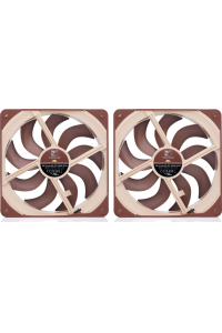 Noctua 140mm NF-A14x25 G2 PWM Sx2 PP - Sada dvou ventilátorů Obrázok pre Noctua 140mm NF-A14x25 G2 PWM Sx2 PP - Sada dvou ventilátorů
