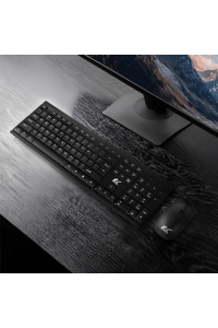 Obrázok pre Bezdrátová klávesnice + myš COMBO NanoRS, RS580 černá