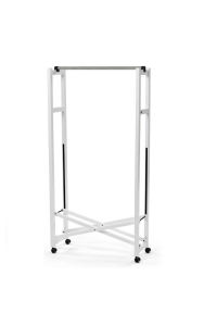 Obrázok pre ARREDAMENTI GIULIUS Giulius Clothes Rack - 78 x 31 cm, White