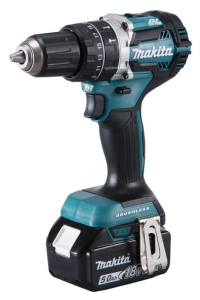 Makita DHP484RTJ vrtačka Rychloupínací 1,8 kg Černá, Modrá Obrázok pre Makita DHP484RTJ vrtačka Rychloupínací 1,8 kg Černá, Modrá