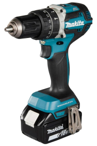 Makita DHP484RTJ vrtačka Rychloupínací 1,8 kg Černá, Modrá Obrázok pre Makita DHP484RTJ vrtačka Rychloupínací 1,8 kg Černá, Modrá