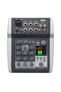 Obrázok pre DNA QMX502 5-channel Analog sound mixer Blue