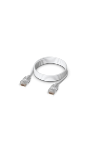 Obrázok pre Ubiquiti UACC-Cable-Patch-EL-1M-W síťový kabel Průsvitné, Bílá Cat6