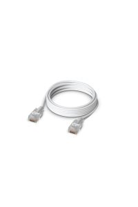 Obrázok pre Ubiquiti UACC-Cable-Patch-EL-2M-W síťový kabel Průsvitné, Bílá Cat6