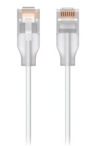 Ubiquiti UACC-Cable-Patch-EL-0.15M-W-24 síťový kabel Průsvitné, Bílá 0,15 m Cat6 Obrázok pre Ubiquiti UACC-Cable-Patch-EL-0.15M-W-24 síťový kabel Průsvitné, Bílá 0,15 m Cat6