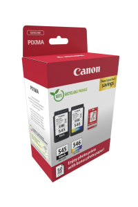 Obrázok pre Canon 8287B008 inkoustová náplň 2 kusů Originální Černá, Azurová, Purpurová, Žlutá
