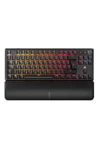 Corsair K70 CORE TKL klávesnice Hraní USB + RF Wireless + Bluetooth QWERTZ Německý Černá Obrázok pre Corsair K70 CORE TKL klávesnice Hraní USB + RF Wireless + Bluetooth QWERTZ Německý Černá