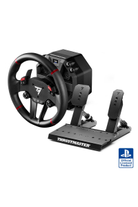 Thrustmaster T598-P Černá, Červená USB Volant + Pedály Analogový/digitální PC, PlayStation 4, PlayStation 5 Obrázok pre Thrustmaster T598-P Černá, Červená USB Volant + Pedály Analogový/digitální PC, PlayStation 4, PlayStation 5