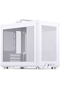 Obrázok pre PC case Jonsbo C6 MAX, Mini, Micro-ATX, Tempered Glass - White