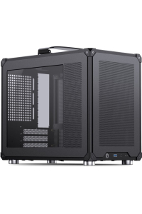 Obrázok pre Jonsbo C6 MAX PC Case, Mini Case, Micro-ATX, Tempered Glass - black
