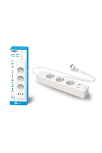 TP-Link Tapo P300 3 AC zásuvky / AC zásuvek Type F (CEE 7/4) 1,5 m 3 2300 W Bílá Obrázok pre TP-Link Tapo P300 3 AC zásuvky / AC zásuvek Type F (CEE 7/4) 1,5 m 3 2300 W Bílá
