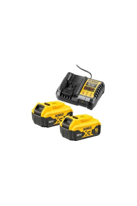 DeWalt DCB1104P2-QW Sada nabíječka DCB1104 + 2 akumulátory DCB184 18 V 5 Ah Obrázok pre DeWalt DCB1104P2-QW Sada nabíječka DCB1104 + 2 akumulátory DCB184 18 V 5 Ah