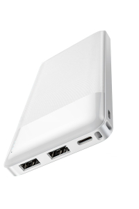 Hoco J72 Easy Powerbanka 10000 mAh Bílá Obrázok pre Hoco J72 Easy Powerbanka 10000 mAh Bílá