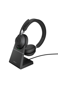 Obrázok pre Jabra Evolve2 65 Sluchátka s mikrofonem Bezdrátový Přes hlavu Kancelář / call centrum USB typu C Bluetooth Nabíjecí podstavec