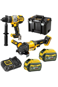 Obrázok pre DEWALT. 18V DCK2016T2T COMBO KIT (DCD999 + DCG418) 2x6.0Ah