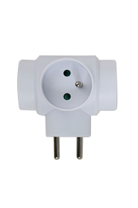 Esperanza ELK302W Elektrický rozdělovač 3 zásuvky Bílá Obrázok pre Esperanza ELK302W Elektrický rozdělovač 3 zásuvky Bílá