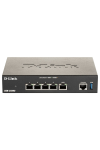 D-Link DSR-250V2 bezdrátový router Gigabit Ethernet Černá Obrázok pre D-Link DSR-250V2 bezdrátový router Gigabit Ethernet Černá