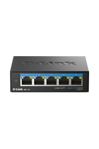 Obrázok pre D-Link DMS-105 Nespravované L2 2.5G Ethernet (100/1000/2500) Černá
