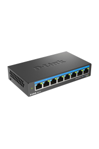 D-Link DMS-108 Nespravované L2 2.5G Ethernet (100/1000/2500) Černá Obrázok pre D-Link DMS-108 Nespravované L2 2.5G Ethernet (100/1000/2500) Černá