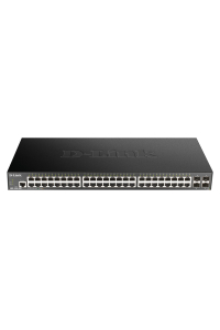 Obrázok pre D-Link DGS-1250-52X Řízený L3 Gigabit Ethernet (10/100/1000) Černá