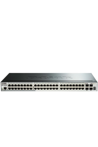 D-Link DGS-1510-52XMP Řízený L3 Gigabit Ethernet (10/100/1000) Podpora napájení po Ethernetu (PoE) Černá Obrázok pre D-Link DGS-1510-52XMP Řízený L3 Gigabit Ethernet (10/100/1000) Podpora napájení po Ethernetu (PoE) Černá