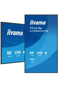 iiyama LH5064UHS-B1AG sdělovací displej Plochá digitální tabule 127 cm (50 Obrázok pre iiyama LH5064UHS-B1AG sdělovací displej Plochá digitální tabule 127 cm (50