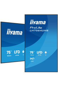 iiyama LH7564UHS-B1AG sdělovací displej Plochá digitální tabule 190,5 cm (75 Obrázok pre iiyama LH7564UHS-B1AG sdělovací displej Plochá digitální tabule 190,5 cm (75