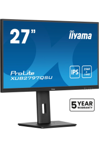 iiyama ProLite XUB2797QSU-B2 počítačový monitor 68,6 cm (27 Obrázok pre iiyama ProLite XUB2797QSU-B2 počítačový monitor 68,6 cm (27