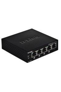 Obrázok pre D-Link DES-1005P síťový přepínač Nespravované Černá Podpora napájení po Ethernetu (PoE)