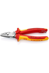 Obrázok pre Knipex 97 78 180 T krimpovací kleště Kombinační kleště Červená, Žlutá