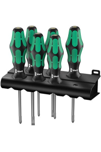 Obrázok pre Wera 335/350/355/6 Kraftform Plus Sada Standardní šroubovák