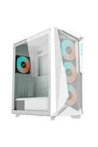 GIGABYTE C301 GLASS WHITE počítačová skříň Midi Tower Bílá Obrázok pre GIGABYTE C301 GLASS WHITE počítačová skříň Midi Tower Bílá