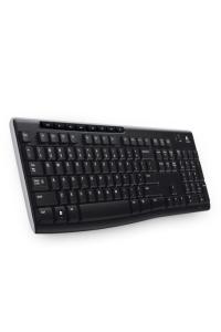 Obrázok pre Logitech Wireless Keyboard K270 klávesnice Univerzální RF bezdrátový QWERTZ Česky Černá