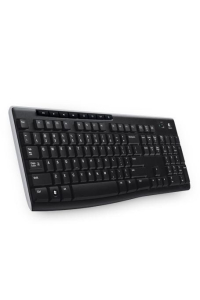 Obrázok pre Logitech Wireless Keyboard K270 klávesnice Univerzální RF bezdrátový QWERTZ Česky Černá