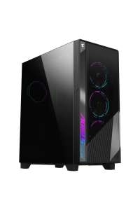 GIGABYTE GB-AC500G počítačová skříň Midi Tower Černá Obrázok pre GIGABYTE GB-AC500G počítačová skříň Midi Tower Černá