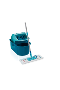 Leifheit 55092 mop Mikrovlákno 8000 ml Suché a mokré Modrá, Šedá Obrázok pre Leifheit 55092 mop Mikrovlákno 8000 ml Suché a mokré Modrá, Šedá