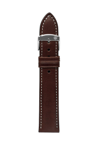 Obrázok pre Leather strap brown 22 mm