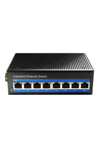 Obrázok pre Cudy 8-Port 10/100M Industrial PoE Switch Nespravované Fast Ethernet (10/100) Podpora napájení po Ethernetu (PoE) Černá