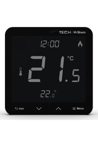 Obrázok pre Wired room thermostat black R-S3