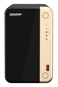 Obrázok pre QNAP TS-264 NAS Tower Intel® Celeron® N5095 8 GB 0 TB QNAP QTS Černá, Zlato