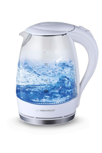 Obrázok pre Esperanza EKK011W Rychlovarná konvice 1,7 l sklo/bílá 2200 W