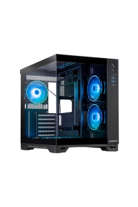 Chieftec Visio GM-30B-TG-OP schwarz Tempered Glass x 2 Kostka Černá Obrázok pre Chieftec Visio GM-30B-TG-OP schwarz Tempered Glass x 2 Kostka Černá