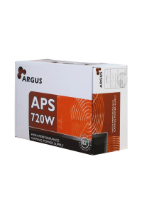 Obrázok pre Inter-Tech Argus APS napájecí zdroj 720 W 20+4 pin ATX ATX Černá