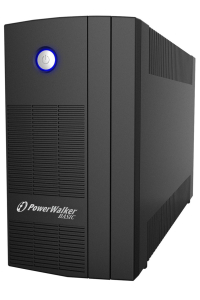 PowerWalker 10121071 zdroj nepřerušovaného napětí Line-interaktivní 1 kVA 600 W 3 AC zásuvky / AC zásuvek Obrázok pre PowerWalker 10121071 zdroj nepřerušovaného napětí Line-interaktivní 1 kVA 600 W 3 AC zásuvky / AC zásuvek